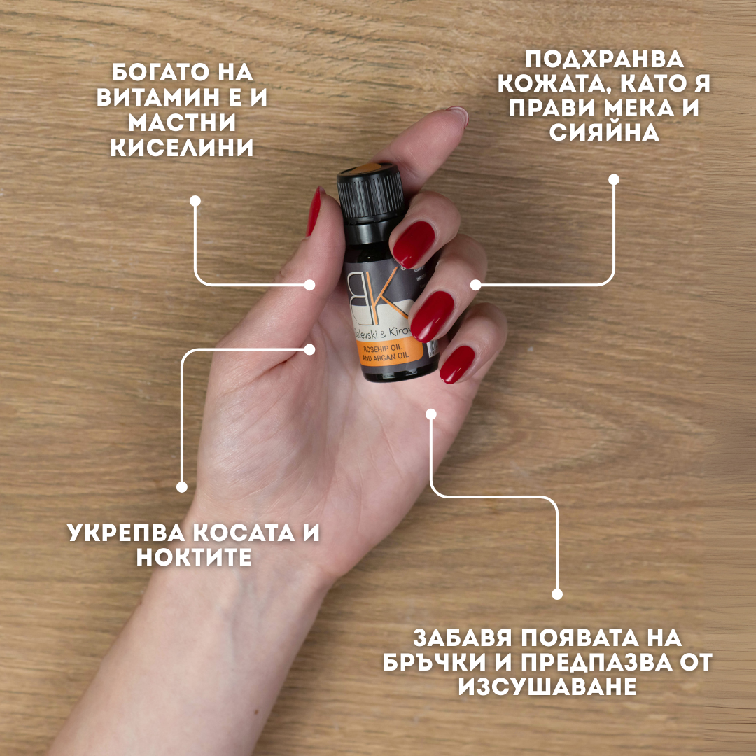 Шипково масло с Арган - БИО