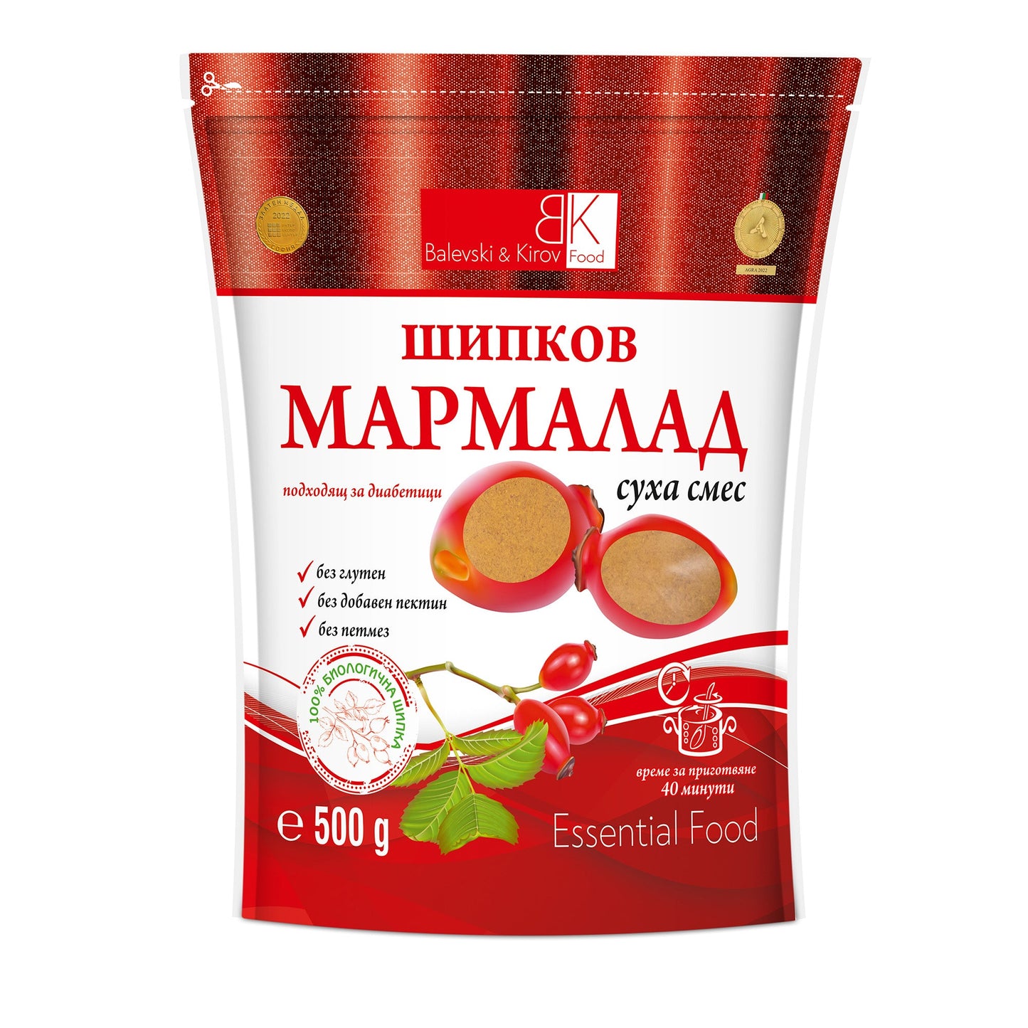 Шипков мармалад суха смес - 250/500 гр.