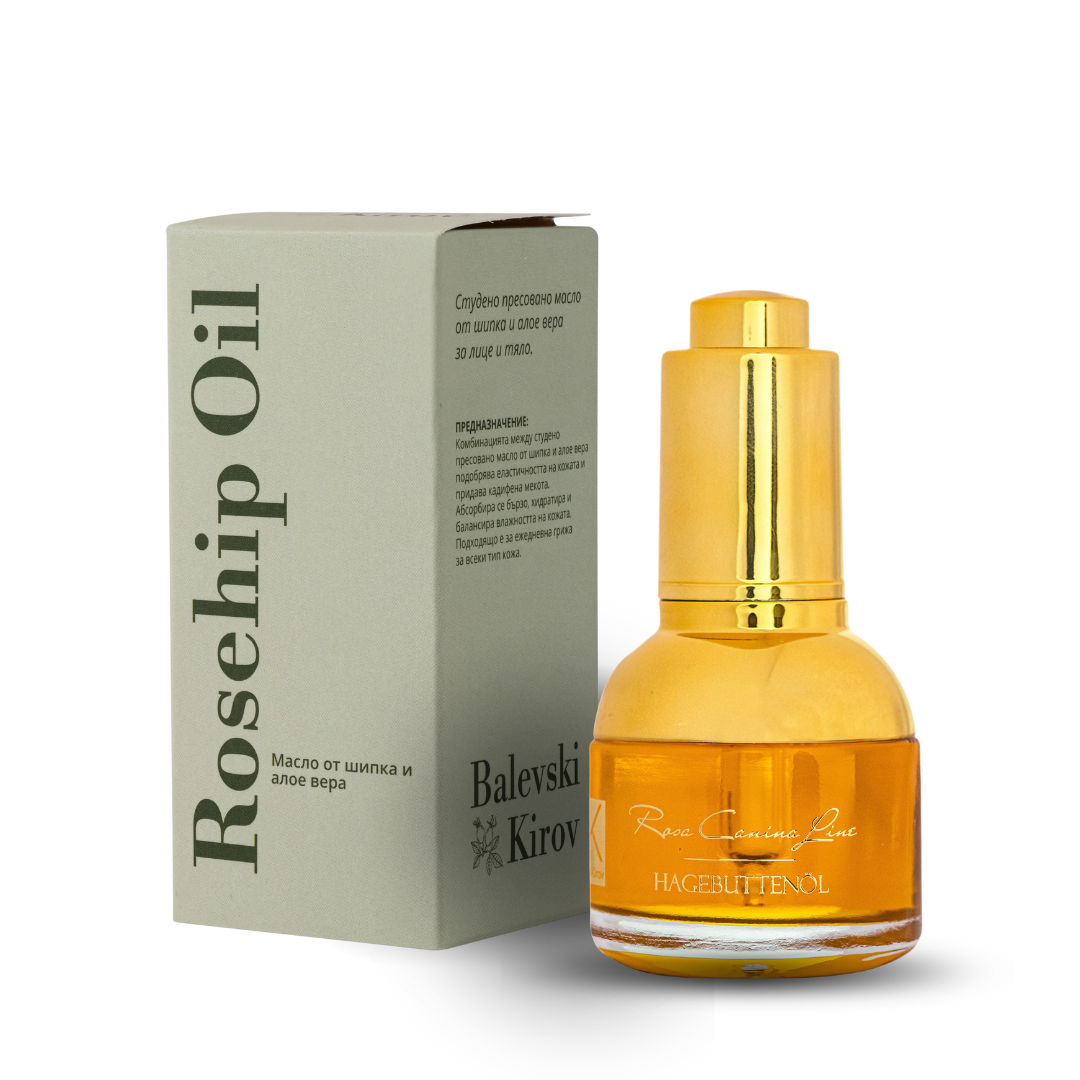 ВИП ВХОД: Шипково масло с Aлое Вера  ЛУКС 30 ml - БИО