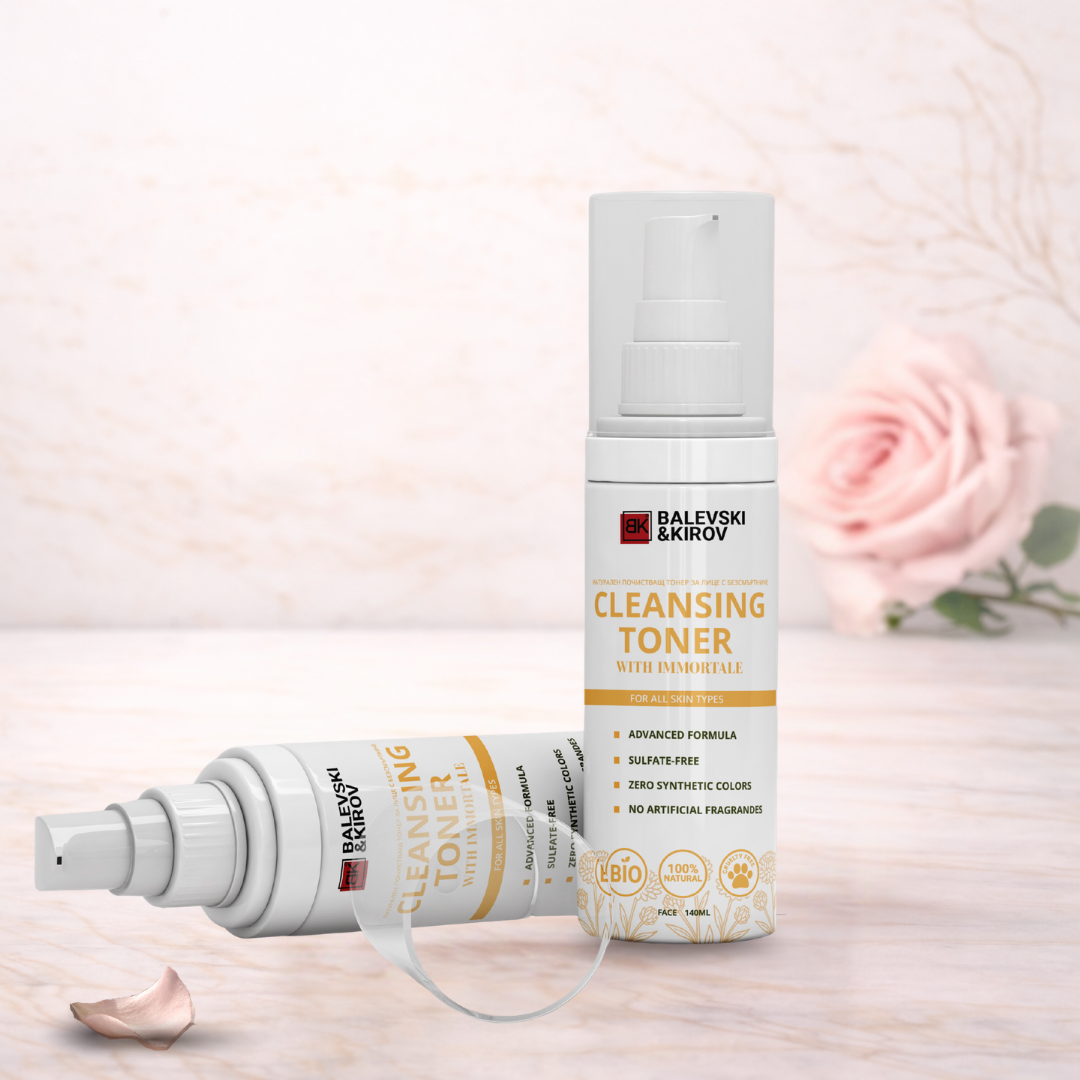 Почистващ Тонер за Лице с Безсмъртниче