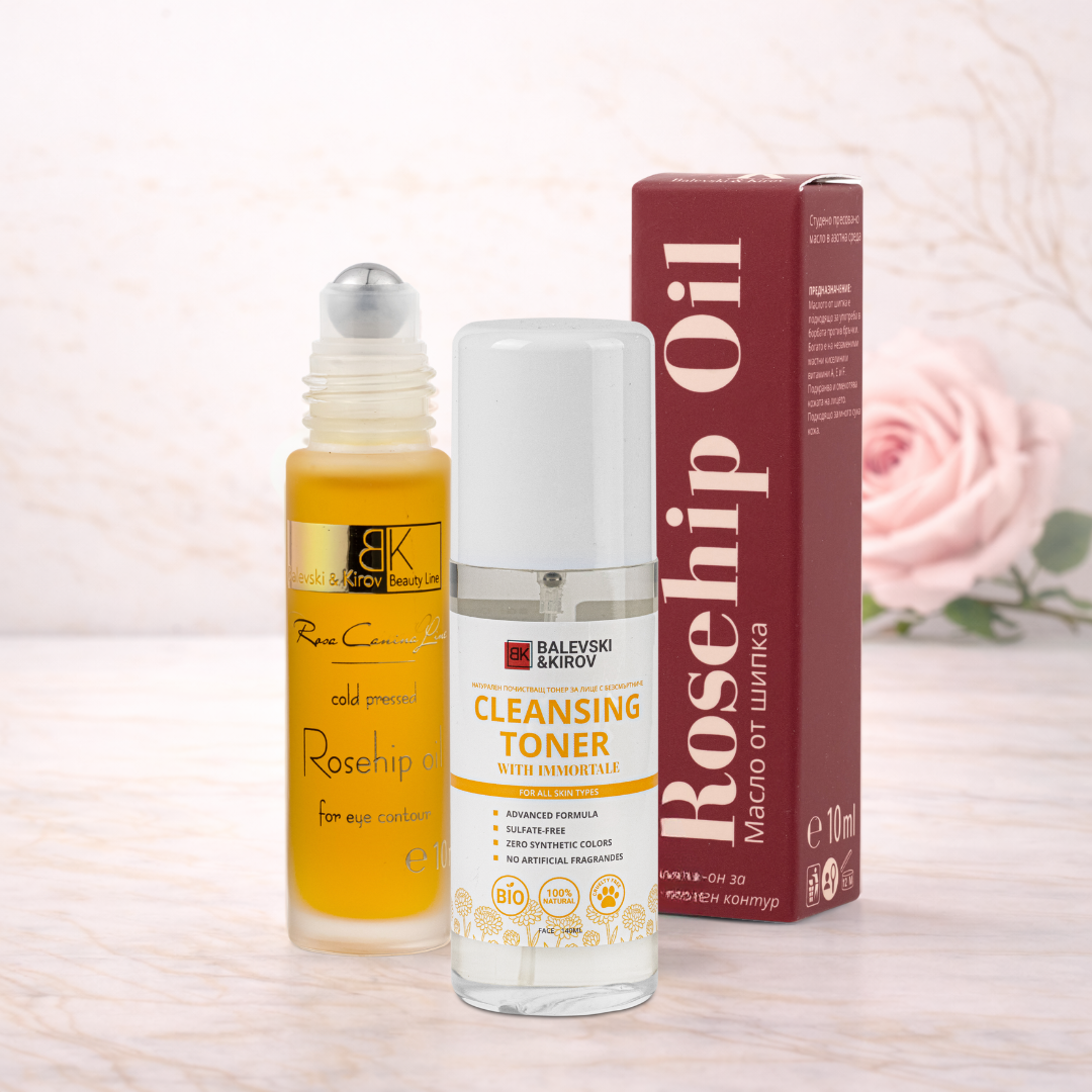 Лимитиран пакет: Рол-он + Почистващ тонер за лице