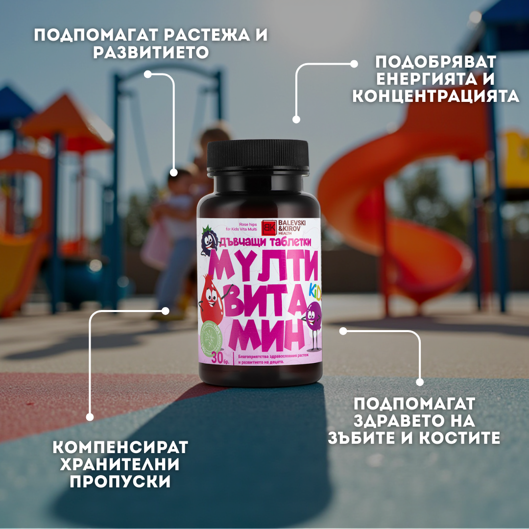 Шипка с Мултивитамин за ДЕЦА