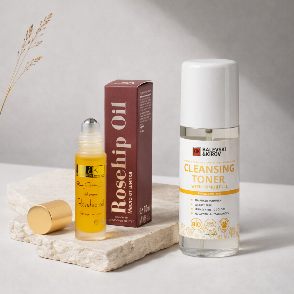 Лимитиран пакет: Рол-он + Почистващ тонер за лице