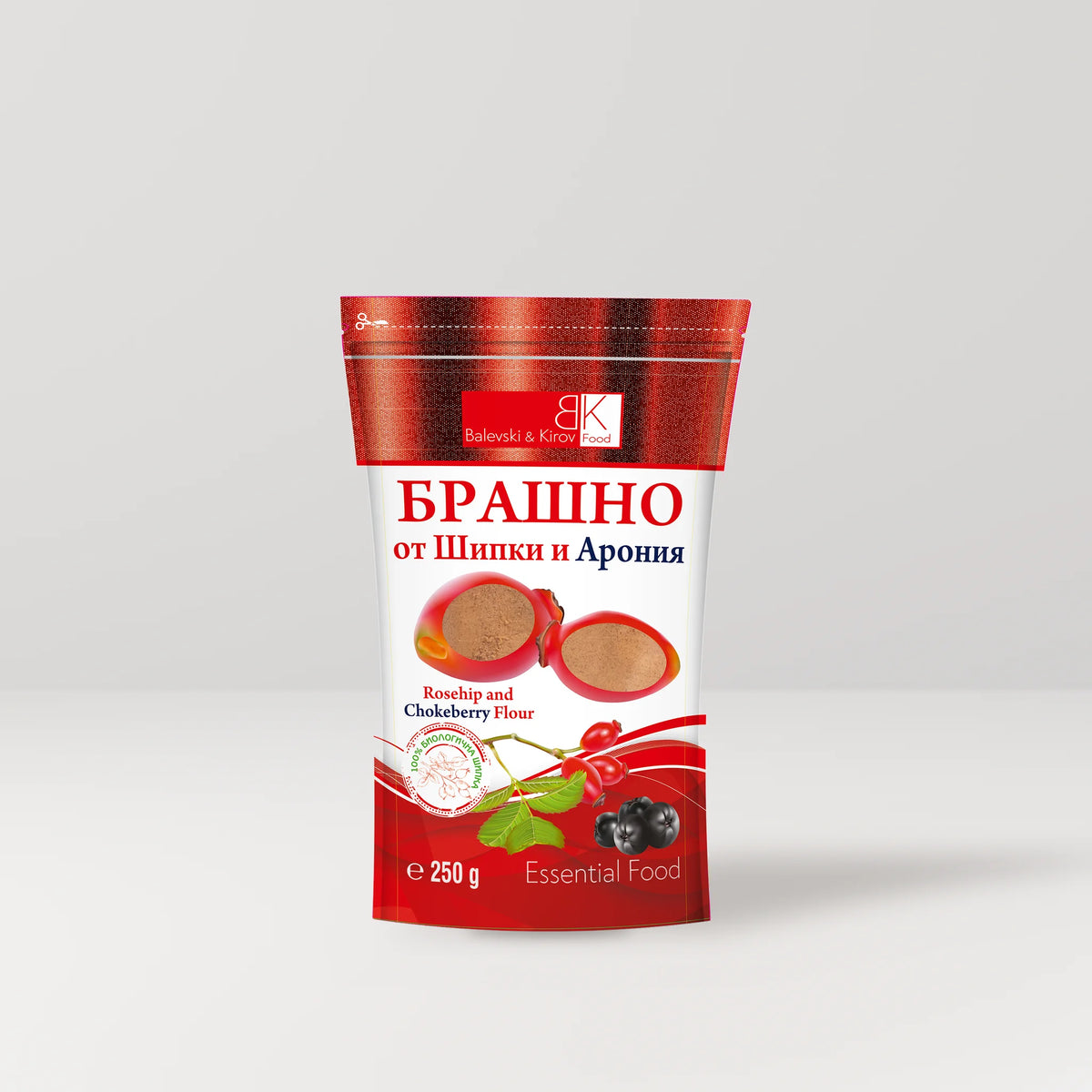 Брашно от шипки с арония, БИО: опаковка