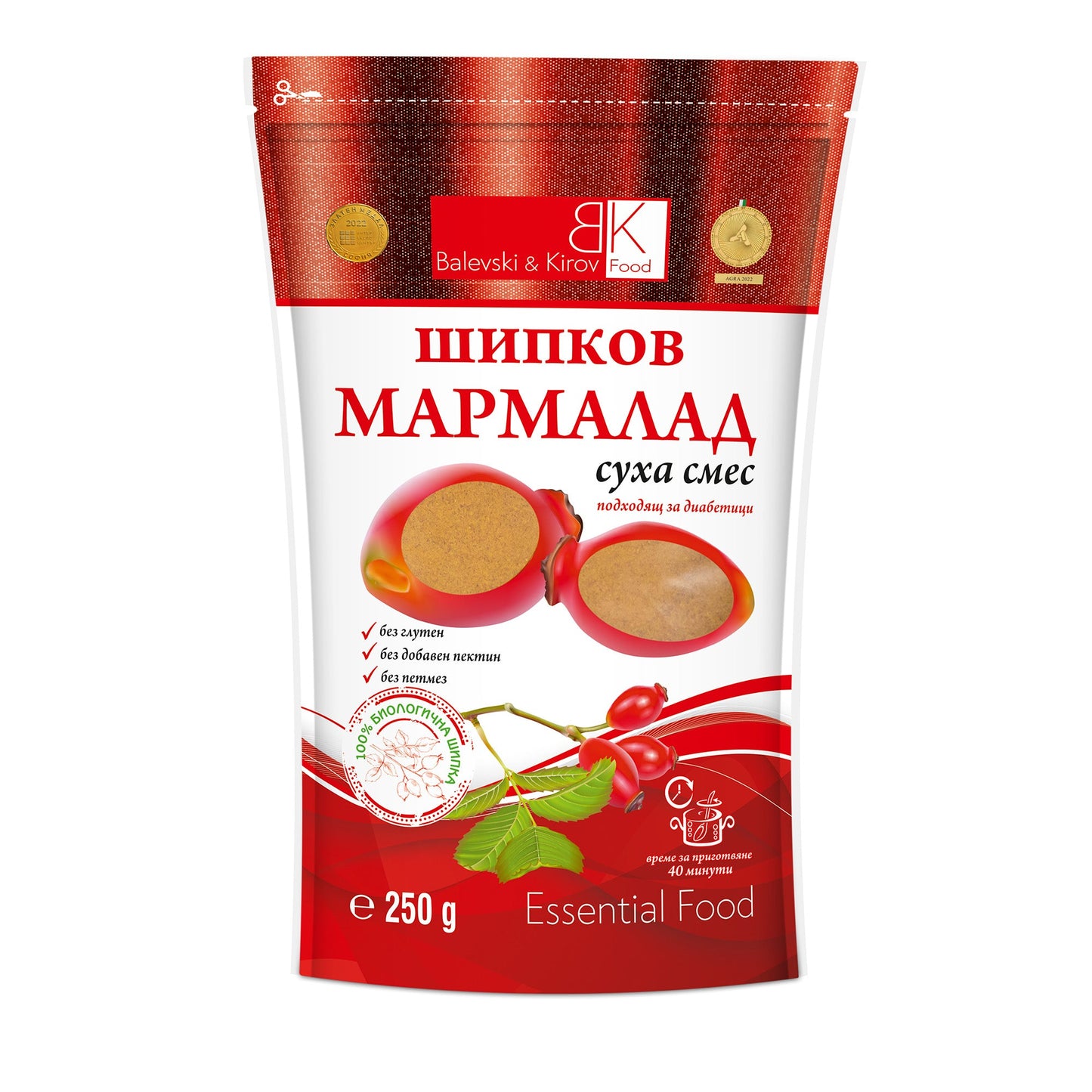 Шипков мармалад суха смес - 250/500 гр.